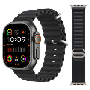 Smartwatch T10 Ultra 2 Nova Bluetooth Com Calculadora Carregamento Sem Fio