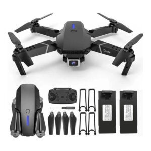 Drone Zangão E88 Pro Dual Câmera 4k Wifi  2 Bateria + Maleta