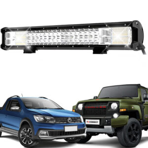 Farol Barra Led L200 Amarok F-250 50cm 12v 24v 288w