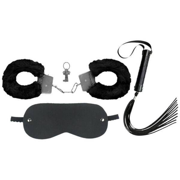 KIT DOMINATRIX - Algema Erótica + Venda Tapa Olhos + Chicote BDSM Fetiche - Image 2