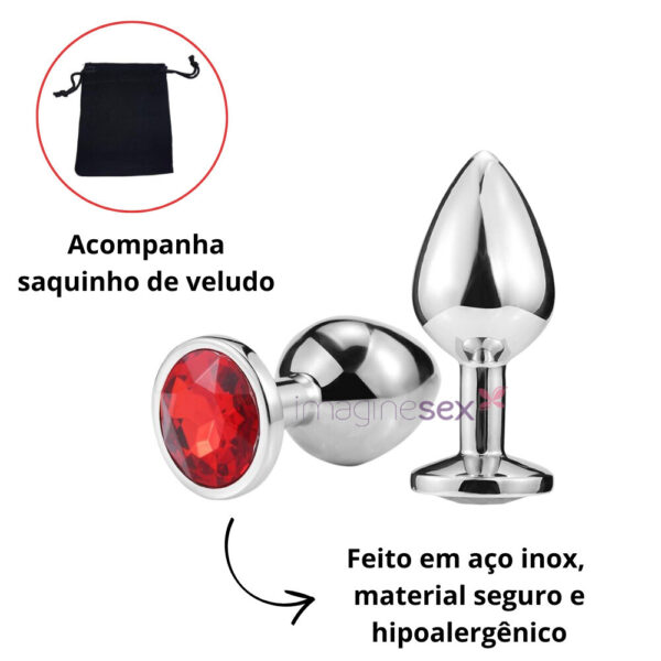Kit Sex Shop Com Vibrador, Plug Anal, Masturbador Masculino, Anel Peniano Com 05 Itens - Image 7