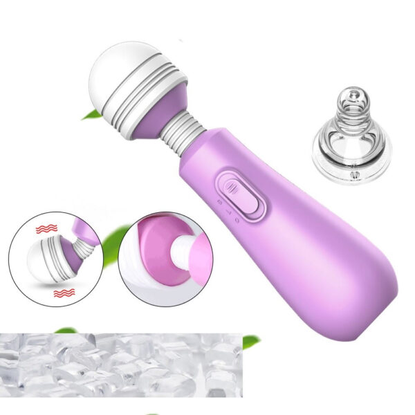 Vibrador Ponto G à Prova d’Água Feminino Silicone Mini Varinha Mágica Brinquedos Sexuais - Image 5