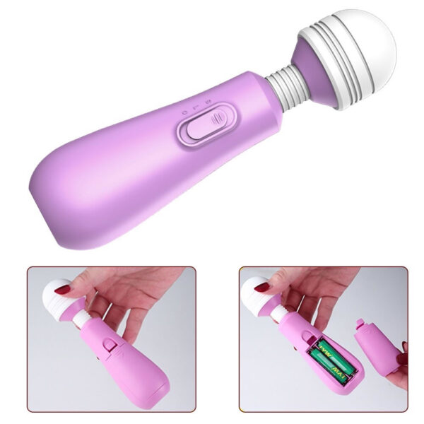 Vibrador Ponto G à Prova d’Água Feminino Silicone Mini Varinha Mágica Brinquedos Sexuais - Image 4
