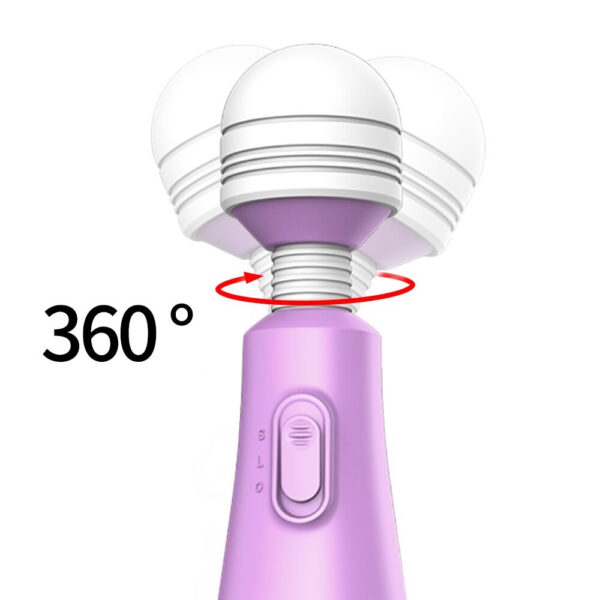 Vibrador Ponto G à Prova d’Água Feminino Silicone Mini Varinha Mágica Brinquedos Sexuais - Image 3