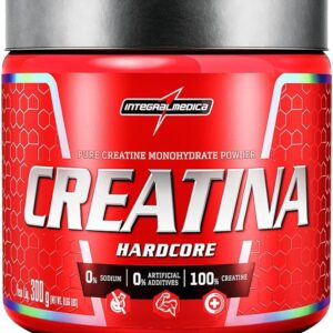 Creatina 300G Monohidratada 100% Pura Branco - Integralmédica