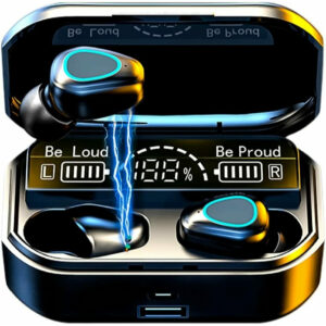 Fone de Ouvido Bluetooth Sem Fio Digital M10 Alta Qualidade Intra Auricular