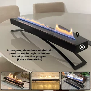 Lareira Ecológica De Mesa De Centro Etanol De Posto